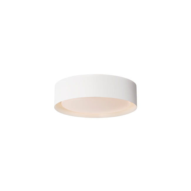 E51010-WT - Echo 13" Flush Mount Ceiling Light - White