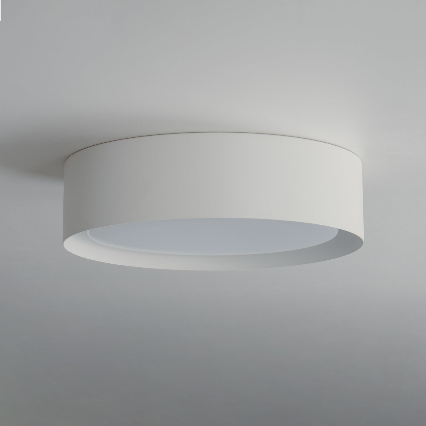E51010-WT - Echo 13" Flush Mount Ceiling Light - White