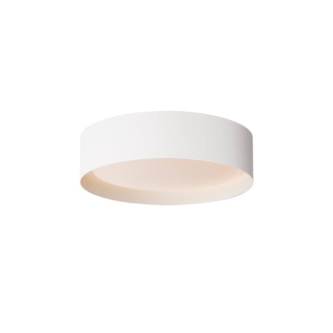 E51012-WT - Echo 16" Flush Mount Ceiling Light - White