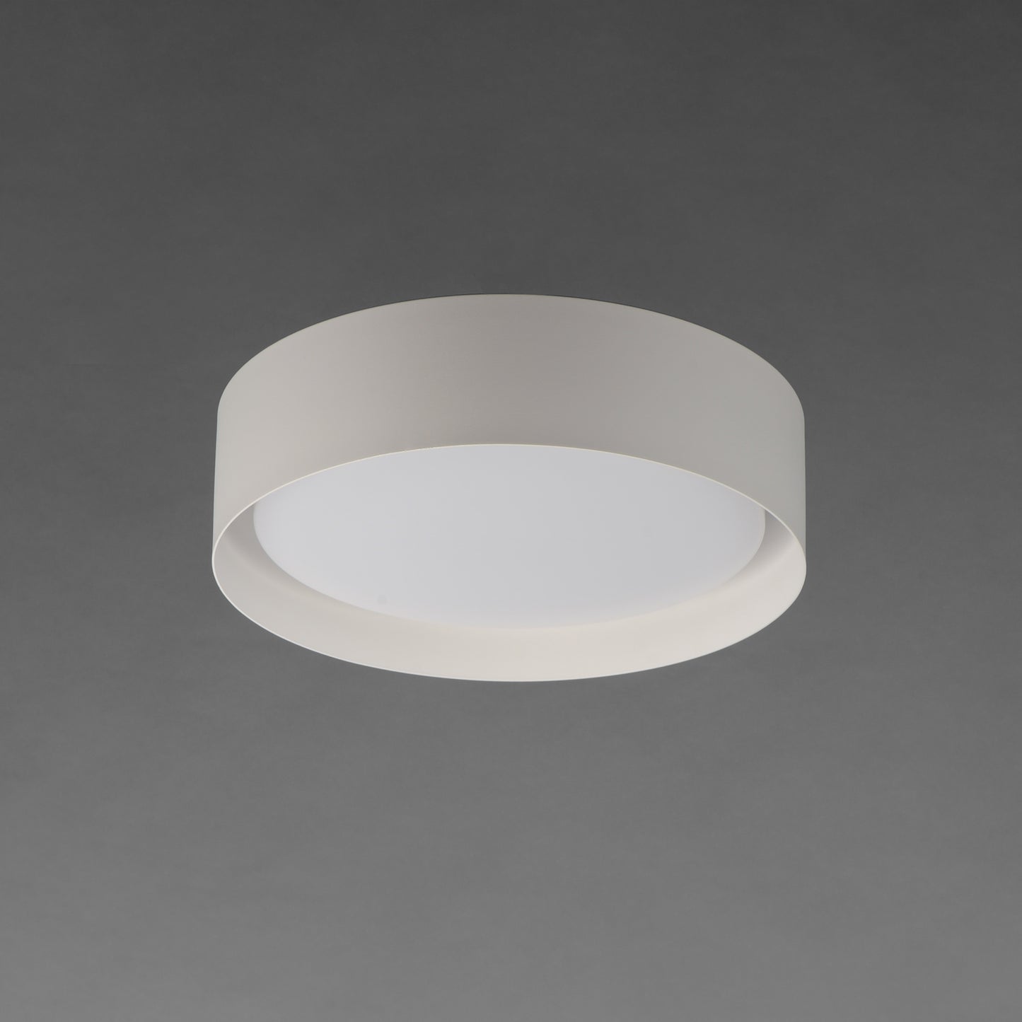 E51012-WT - Echo 16" Flush Mount Ceiling Light - White