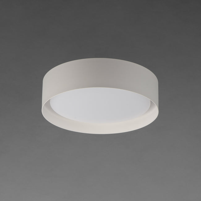 E51012-WT - Echo 16" Flush Mount Ceiling Light - White
