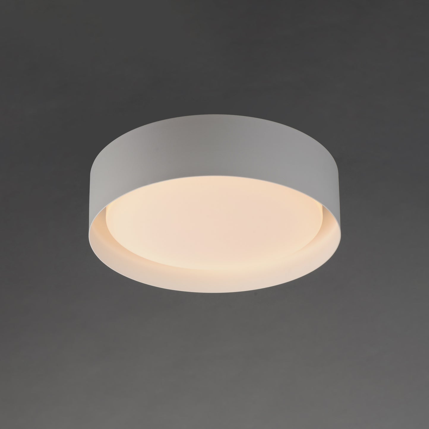 E51012-WT - Echo 16" Flush Mount Ceiling Light - White