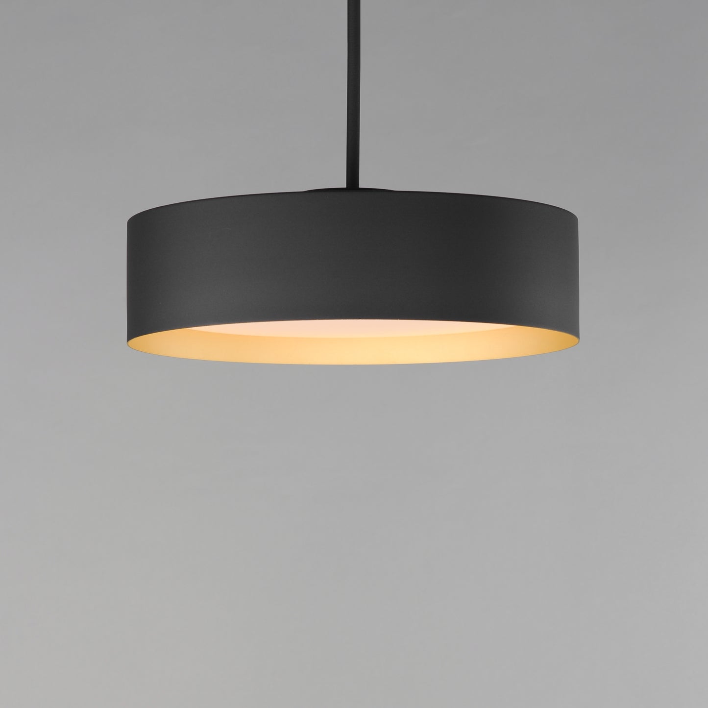E51013-BKGLD - Echo 16" Pendant - Black / Gold