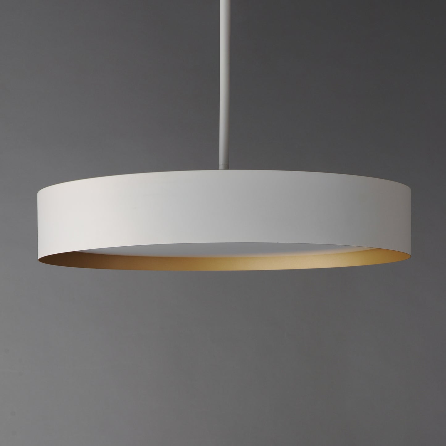 E51015-WTGLD - Echo 24" Pendant - White/Gold