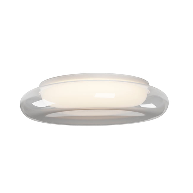 E51022-10WT - Bubble 18" Flush Mount Ceiling Light - White