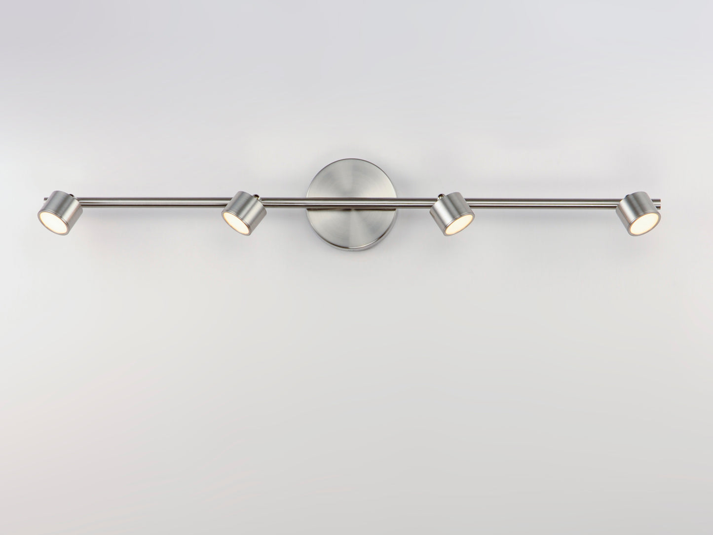E52004-SN - 4 Light Taylor 5" Fixed Rail Ceiling / Wall Light - Satin Nickel