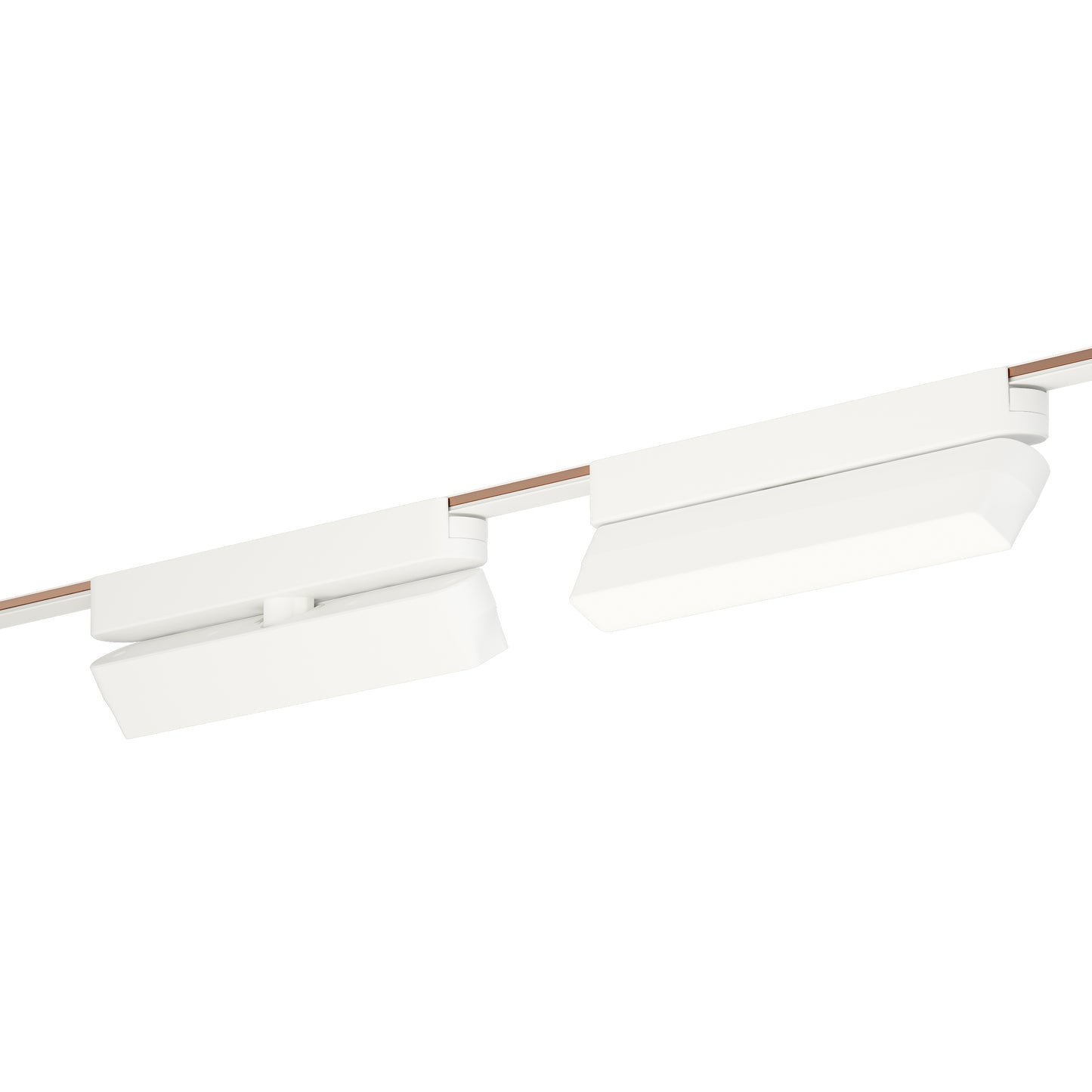 ETL25216-WT - Continuum Track Light Gimbal Flat - 9" - White