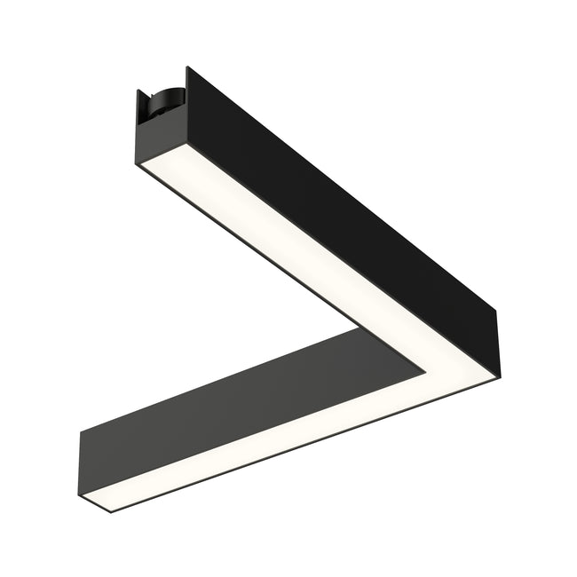 ETL29212-BK - Continuum Track Light Corner 90 - Black