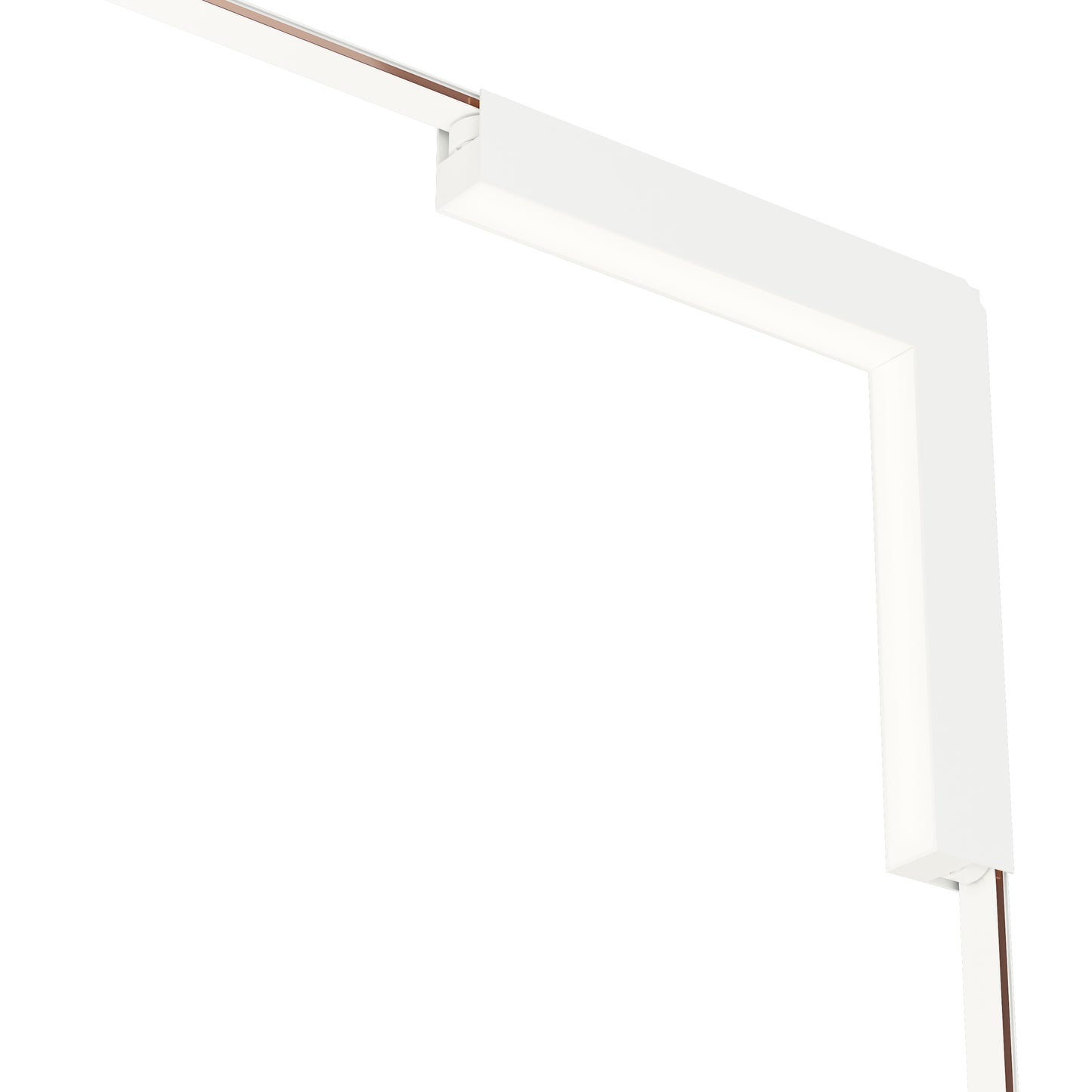 ETL29222-WT - Continuum Track Light Wall to Ceiling Corner - White