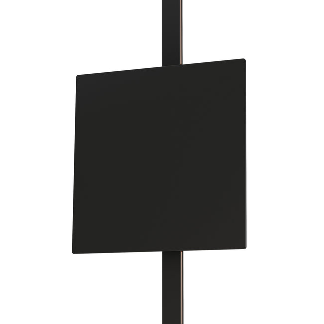 ETL29224-BK - Continuum Track Light Wall Washer Square - Black
