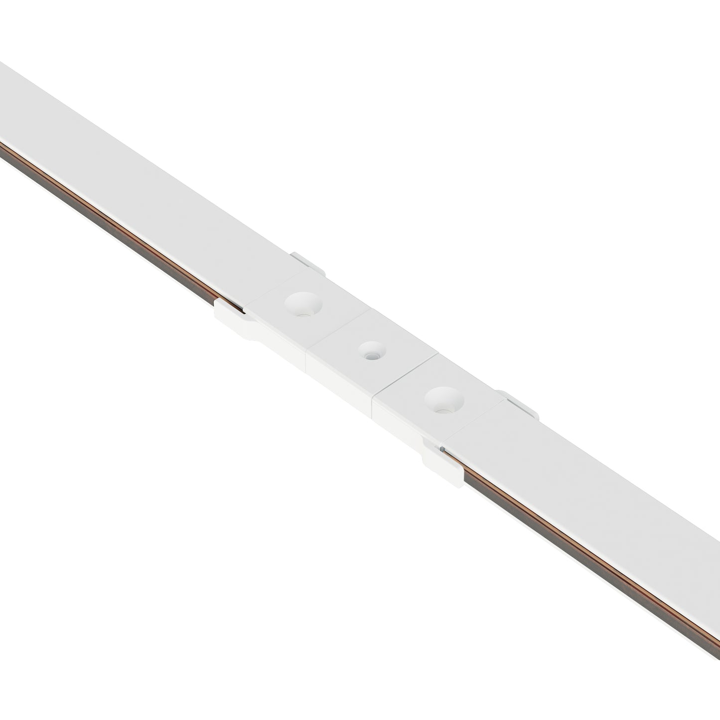 ETMSC180-2END-WT - Continuum Track End to End Connector - White