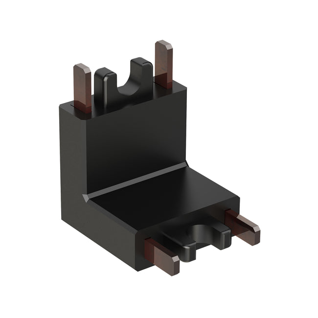ETMSC90-W2C-BK - Continuum Track Wall To Ceiling Connector - Black