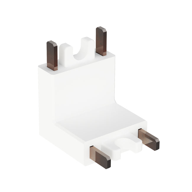 ETMSC90-W2C-WT - Continuum Track Wall To Ceiling Connector - White