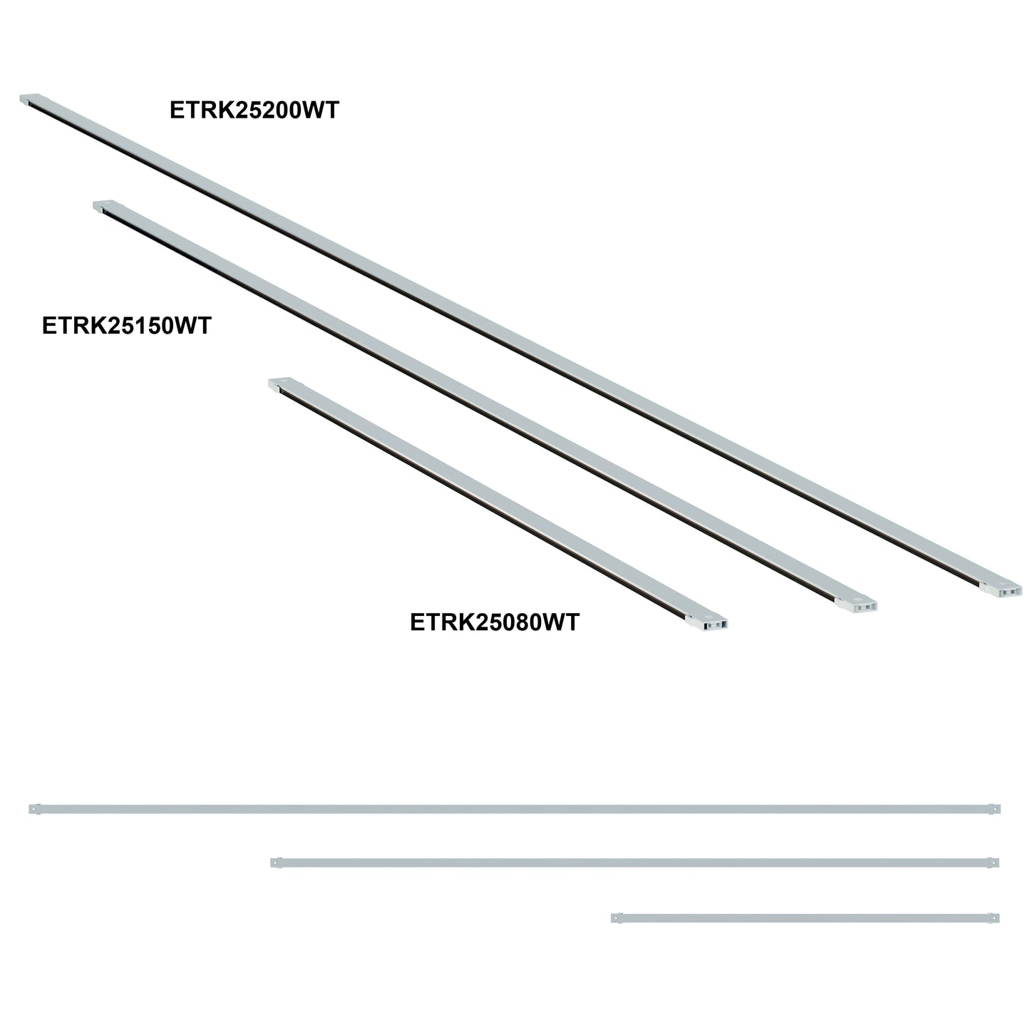 ETRK25150-WT - Continuum Track 60" - White