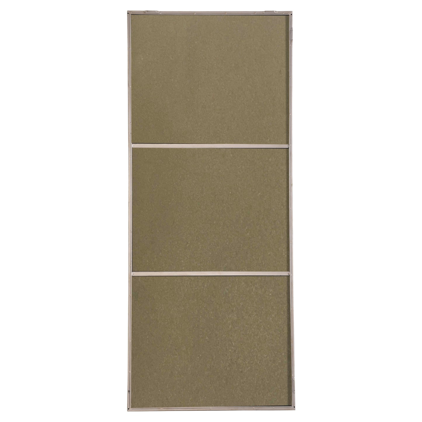 MR4086S Monet 30" x 72" Metal Framed Rectangular Mirror in Silver