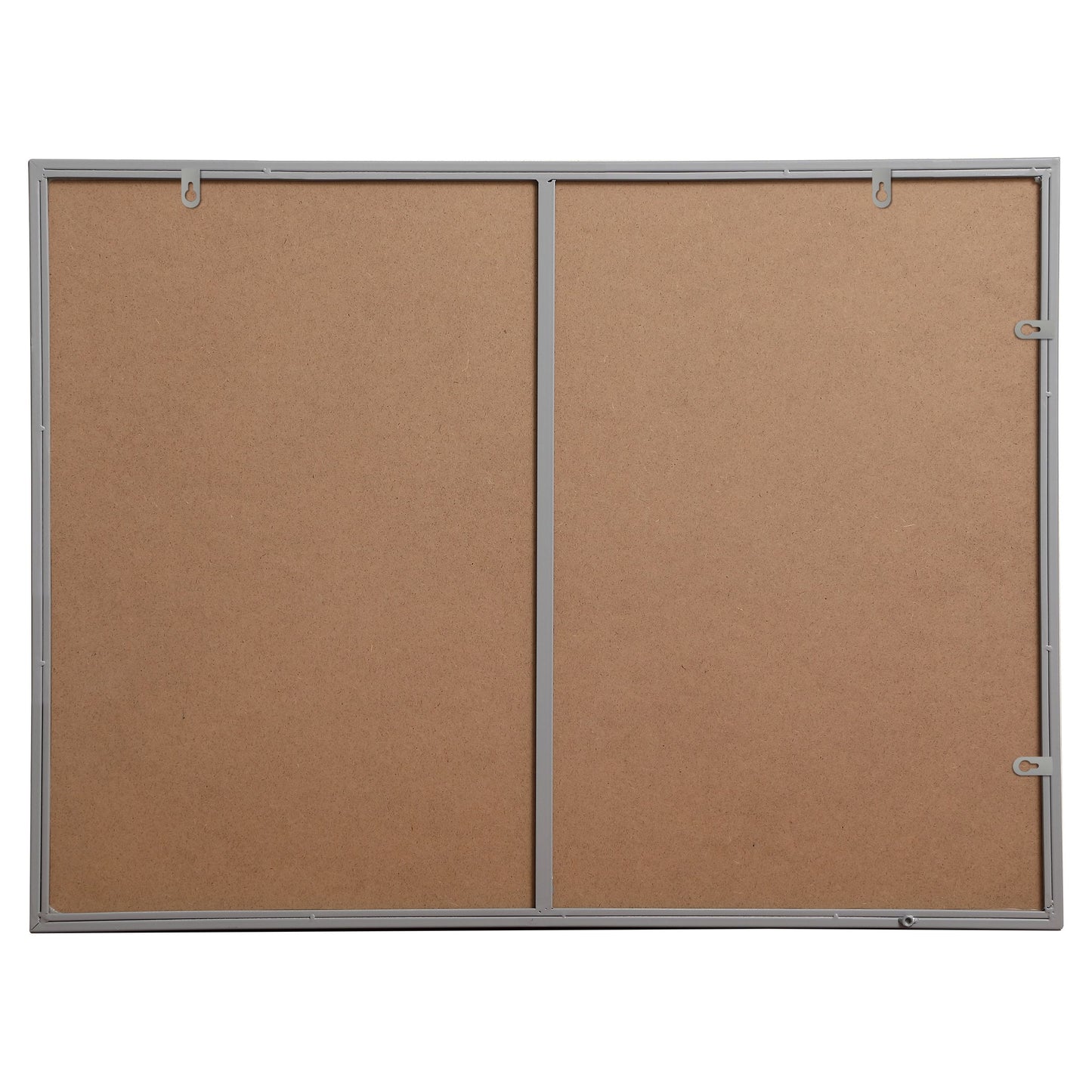 MR42736GR Monet 27" x 36" Metal Framed Rectangular Mirror in Grey