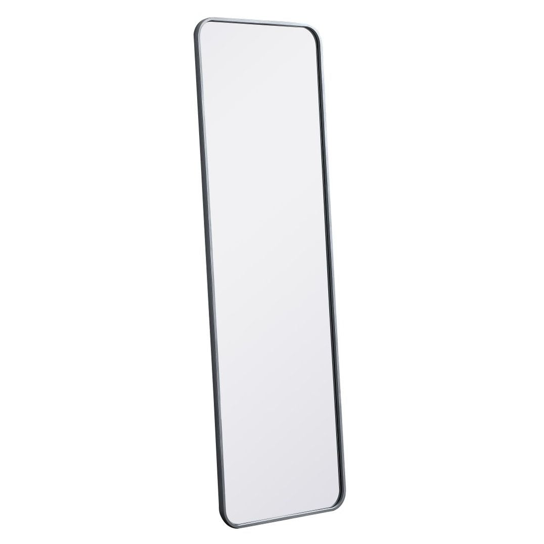 MR801860S Evermore 18" x 60" Metal Framed Rectangular Mirror in Silver