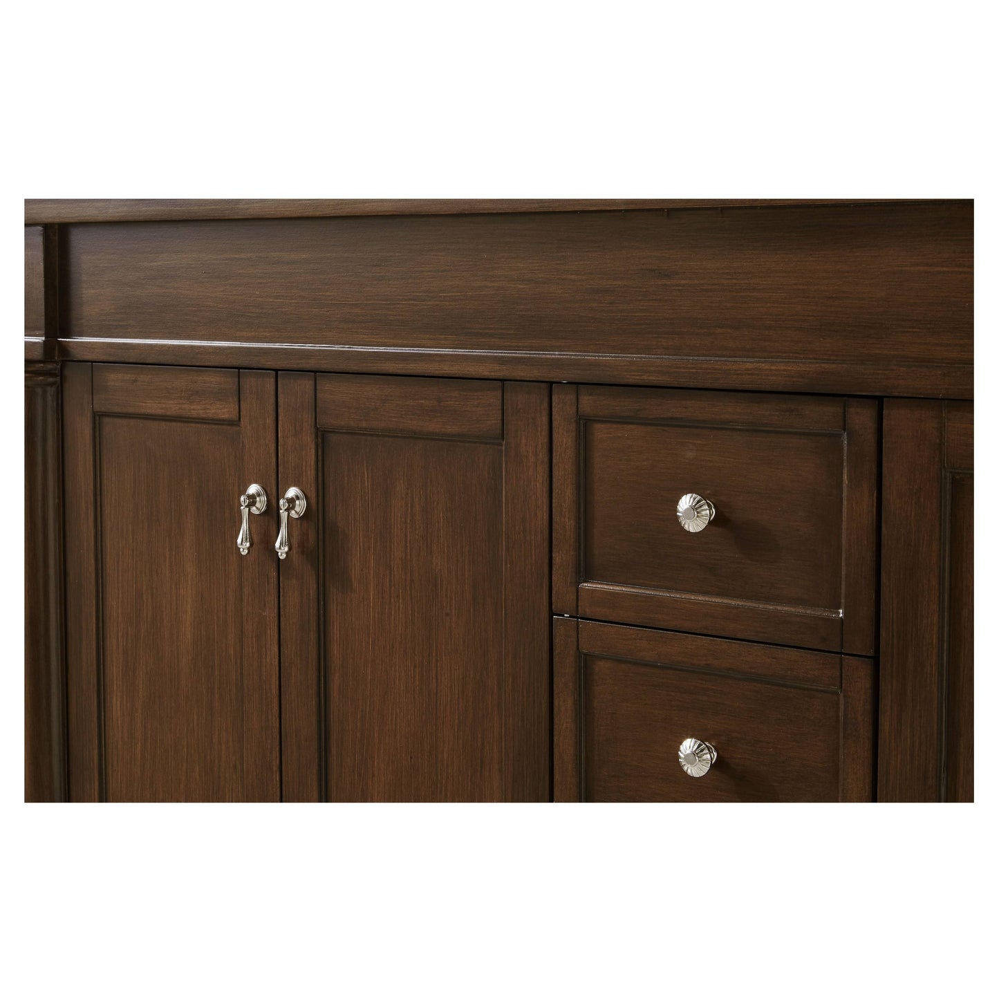 VF13060DWT 60" Single Bathroom Vanity Set in Walnut