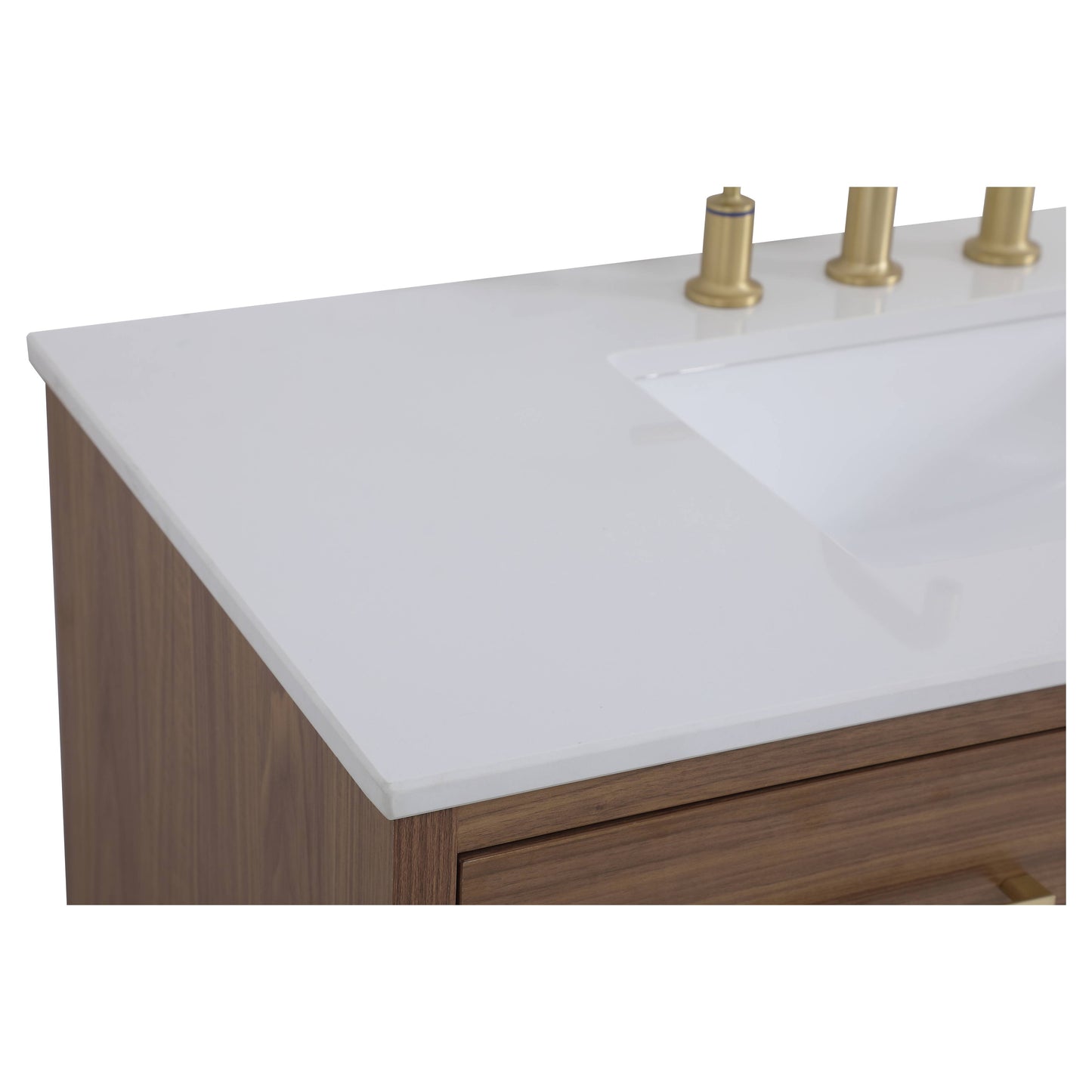 VF41042WB 42" Bathroom Vanity in Walnut Brown