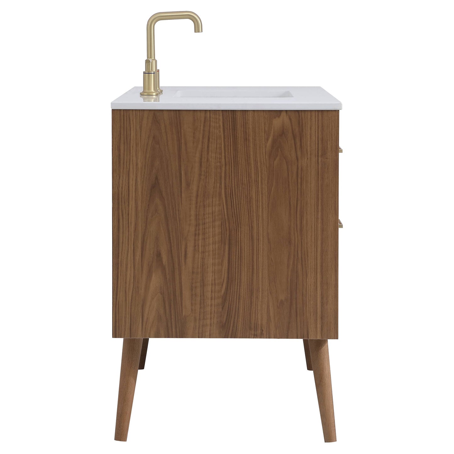 VF41042WB 42" Bathroom Vanity in Walnut Brown
