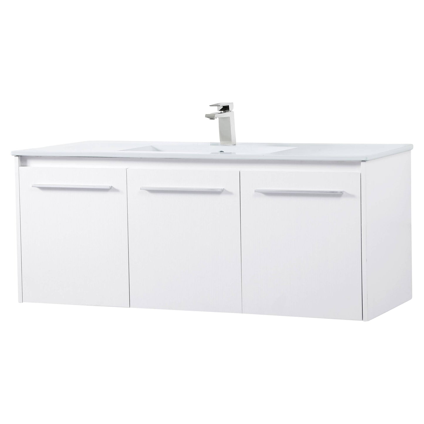 VF44040WH 40" Single Bathroom Floating Vanity in White