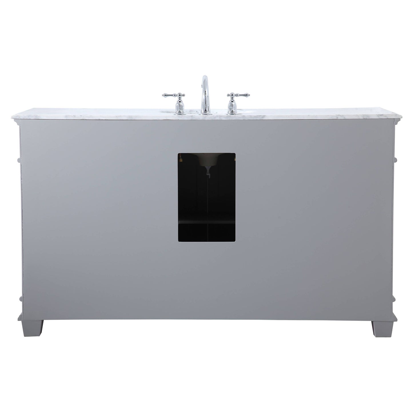 VF50060GR 60" Single Bathroom Vanity Set in Grey
