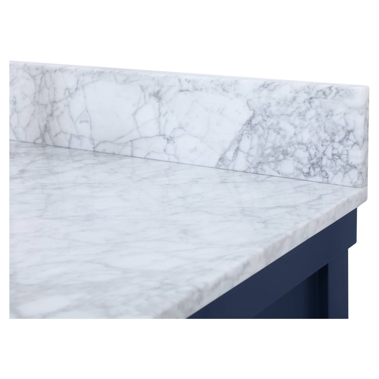VF60148BL-BS 48" Single Bathroom Vanity in Blue With Backsplash