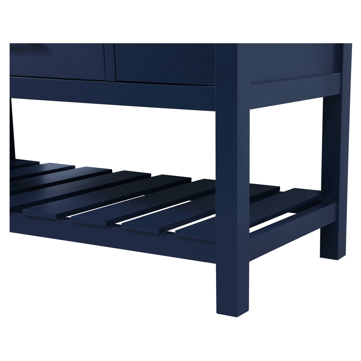 VF60148BL-BS 48" Single Bathroom Vanity in Blue With Backsplash