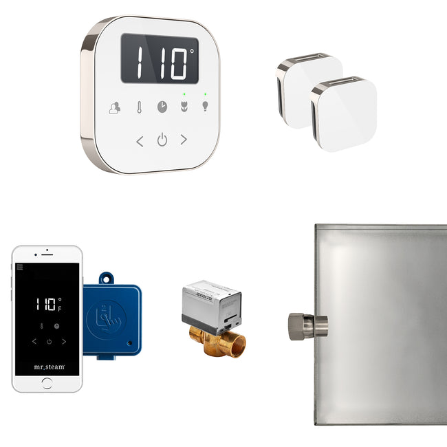 AirButler Max Package White Polished Nickel