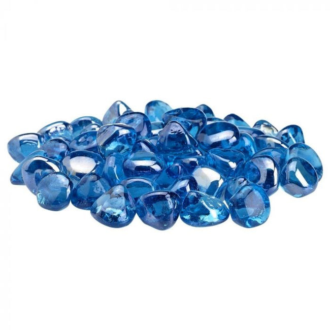 ZIR-CSTBLLST-10-J - Coastal Blue Luster Zircon Fire Pit Glass