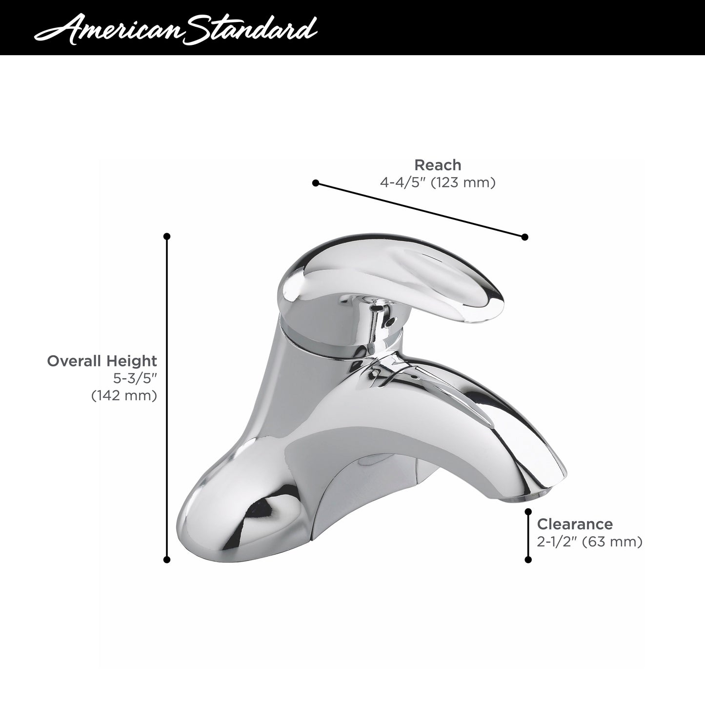 7385000.002 - Reliant 3 4" Centerset Single-Handle Bathroom Faucet with Drain - Chrome