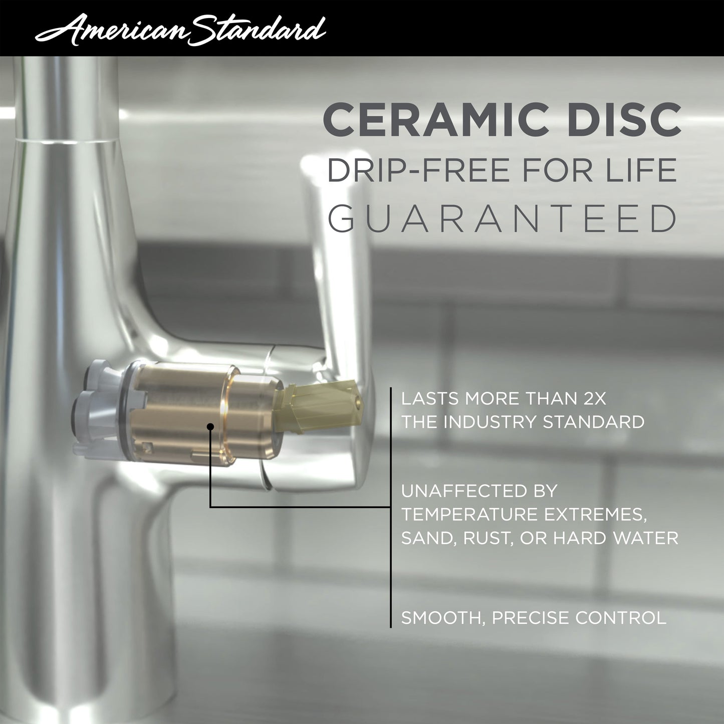 4205104.002 - Reliant + Single-Handle Pull-Out Spray Faucet - 1.5 GPM - Chrome