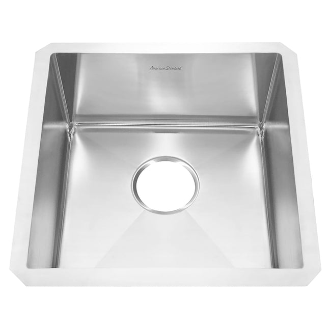 Pekoe 17" x 17" Stainless Steel Undermount Single-Bowl Kitchen Sink