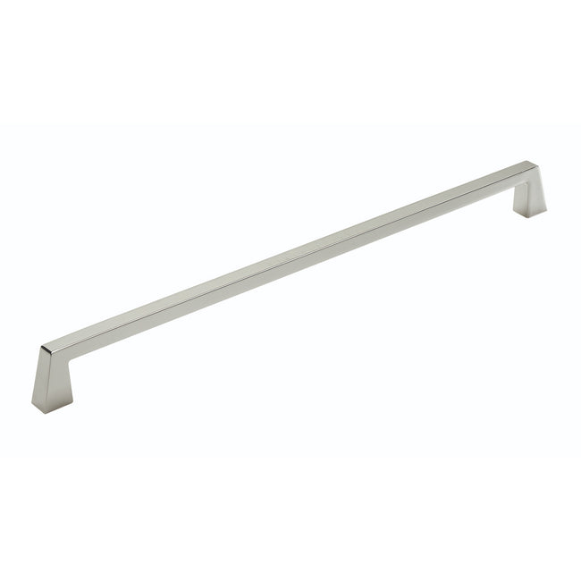 Amerock BP55281PN 18" (457 mm) Center to Center Blackrock Appliance Pull Polished Nickel Finish