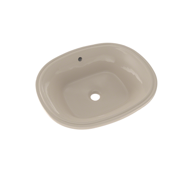 Toto LT483G#03 - Maris 17-5/8-Inch by 14-9/16-Inch Undercounter Lavatory Sink with SanaGloss- Bone