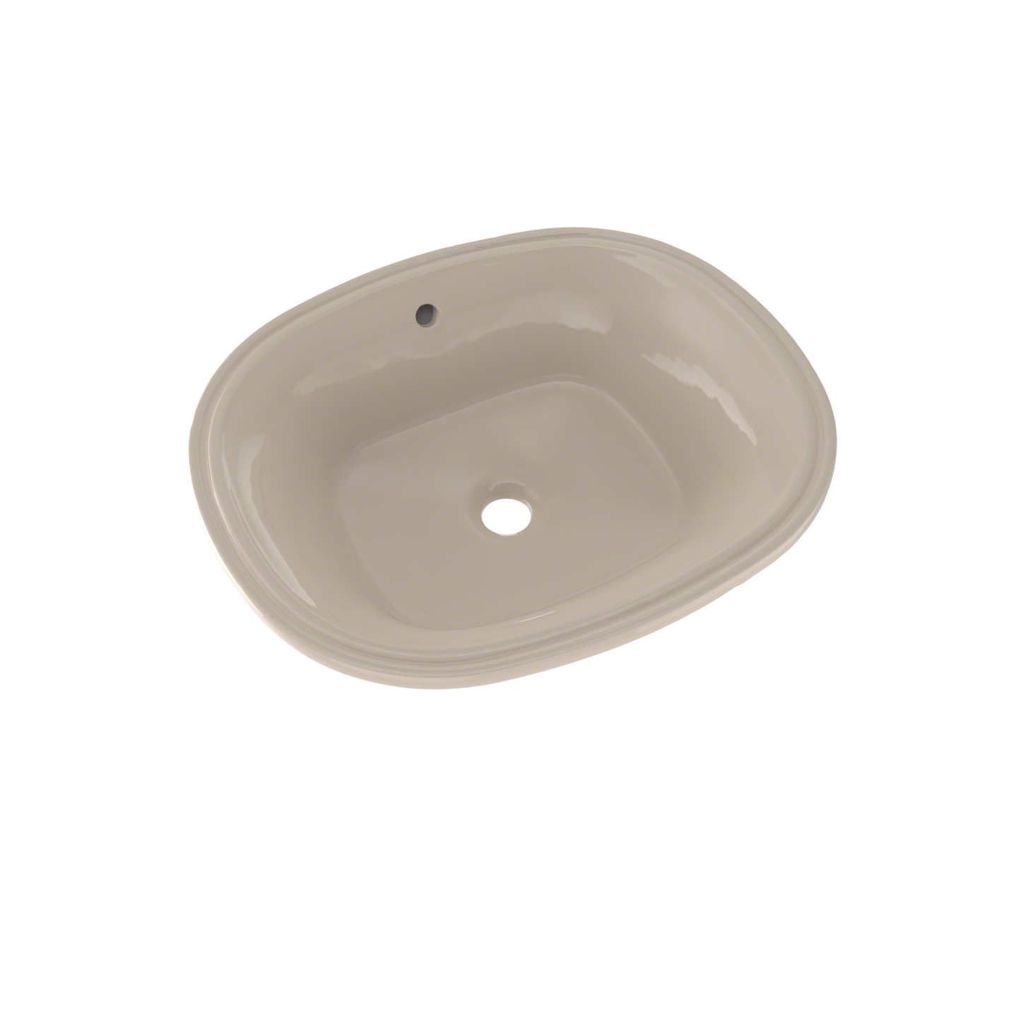 Toto LT483G#03 - Maris 17-5/8-Inch by 14-9/16-Inch Undercounter Lavatory Sink with SanaGloss- Bone