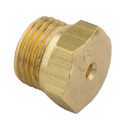 62-21551-42 - Burner Orifice for Gas Furnaces - 42 Drill Size - 7/16" Length