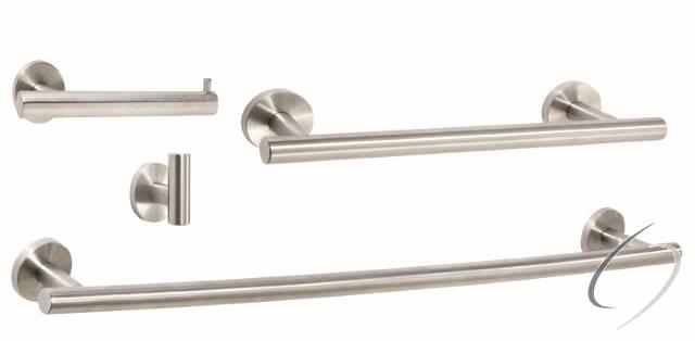 ARRONDISS8 Bathroom Kit with BH26540SS Tissue Roll Holder BH26546SS Towel Bar BH26544SS Towel Bar BH