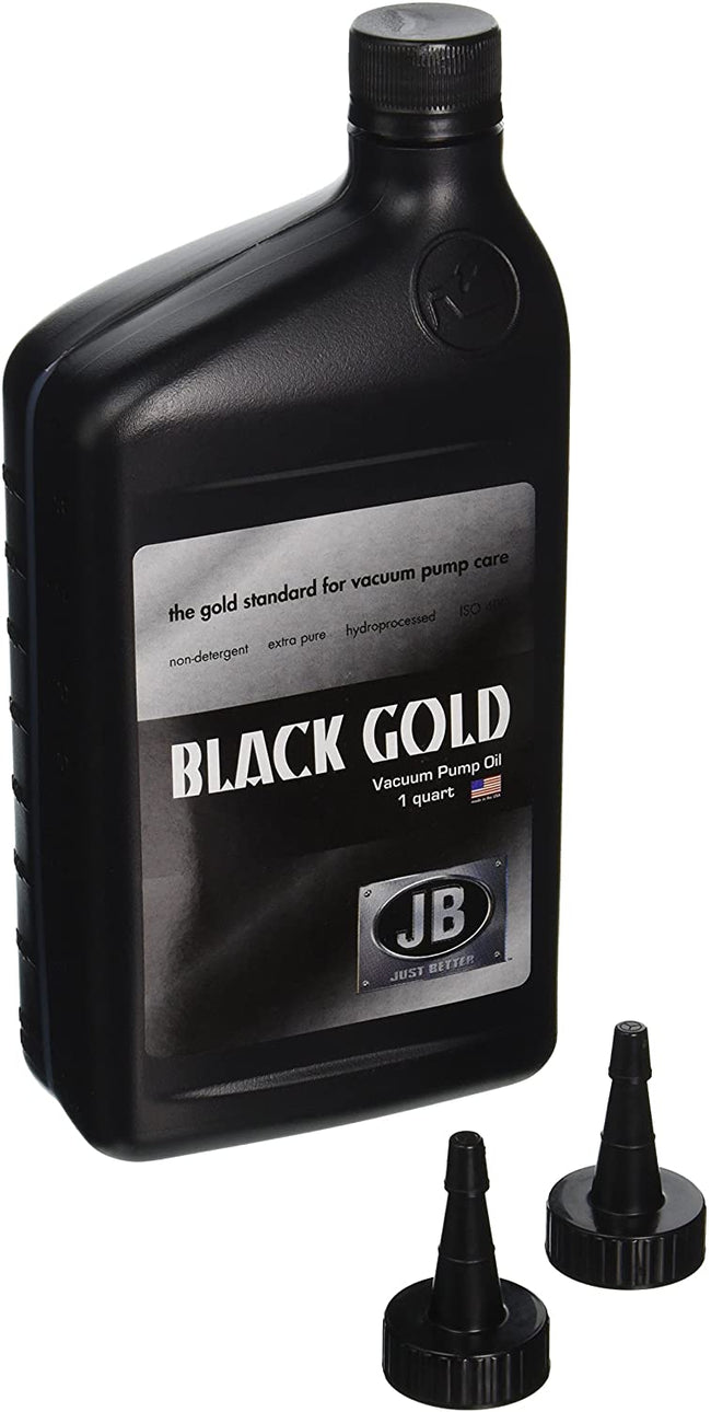 JB Industries Bottle of Black Gold Vacuum Pump Oil , 1 quart
