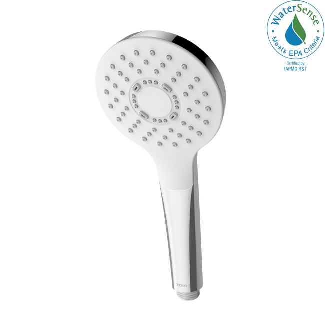 Toto TBW01009U4#CP - 1.75 GPM Round Single Function Hand Shower with Comfort Wave Technology- Polish