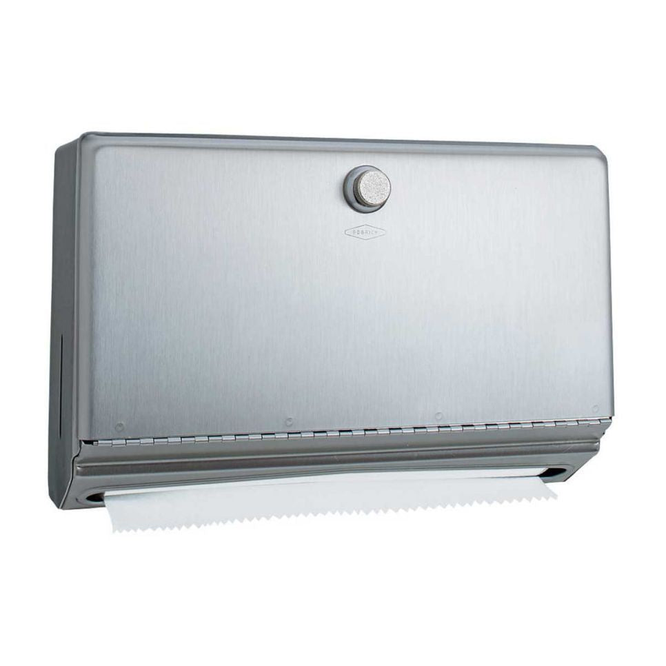 Bobrick 2621 - Classic Series Surface Mounted Paper Towel Dispenser in Satin Stainless Steel