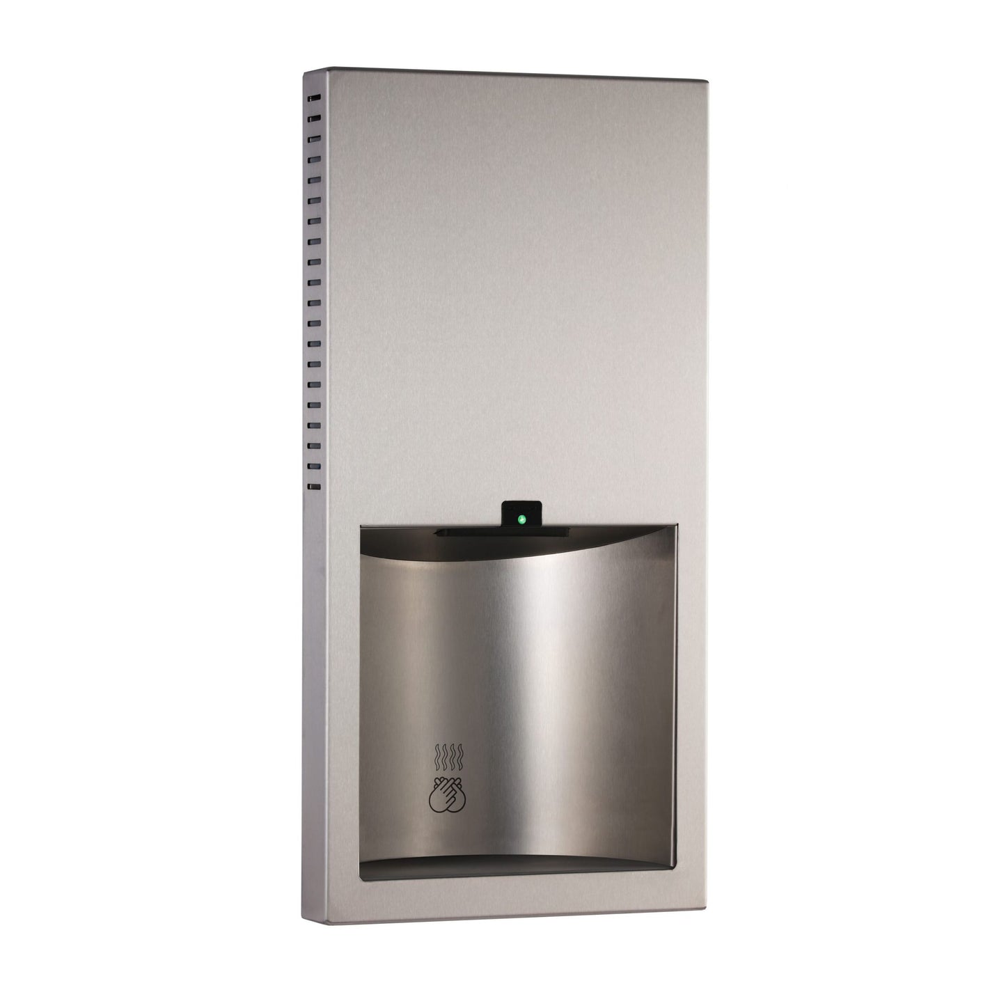 Bobrick 3725 230v - TrimLine Recessed Automatic Hand Dryer 230V in Satin Stainless Steel