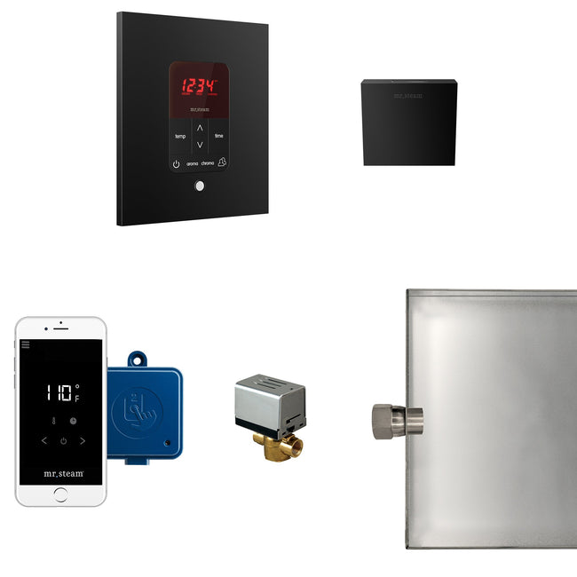 MSBUTLER1SQ-MB - Butler Steam Generator Control Kit / Package - Square - Matte Black