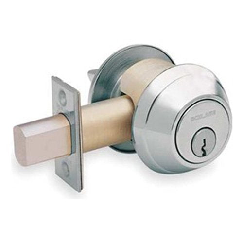 Grade 1 Single Cylinder Deadbolt C Keyway with 12297 Latch and 10094 Str