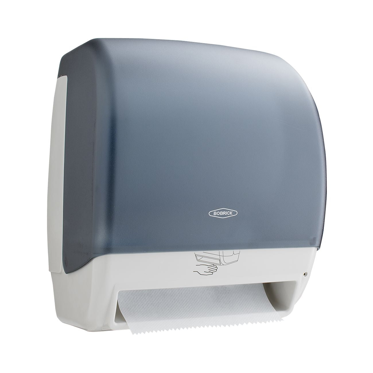 Bobrick 72974 - Automatic Roll Towel Dispenser in Gray Translucent