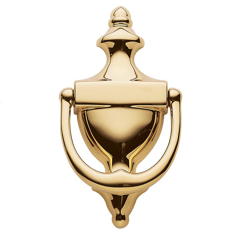 Baldwin 0102 - 6-1/2" Solid Brass Colonial Door Knocker