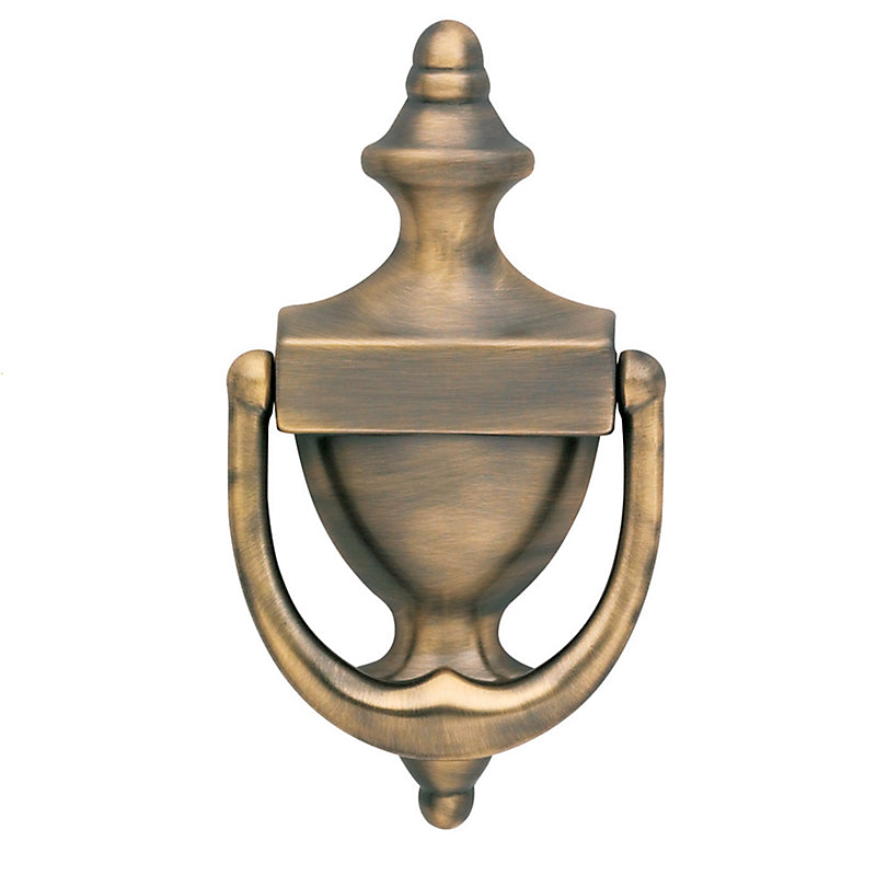 Baldwin 0102 - 6-1/2" Solid Brass Colonial Door Knocker