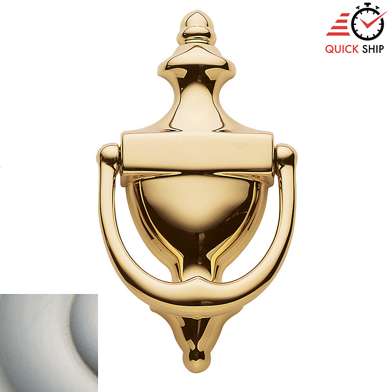Baldwin 0102 - 6-1/2" Solid Brass Colonial Door Knocker