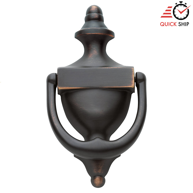 Baldwin 0102 - 6-1/2" Solid Brass Colonial Door Knocker