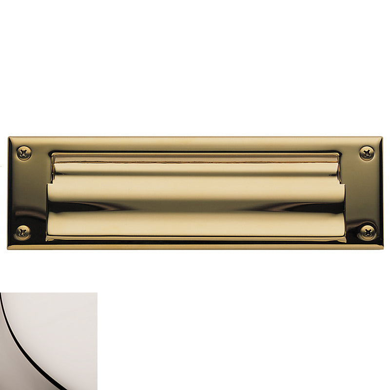 Baldwin 0015 - 10" x 3" Door Letter Box Plate
